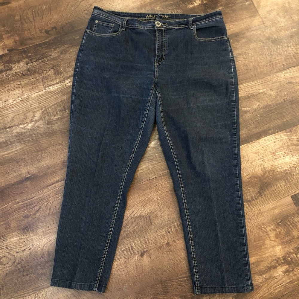 Ashley Stewart Skinny 20 Petite Jeans